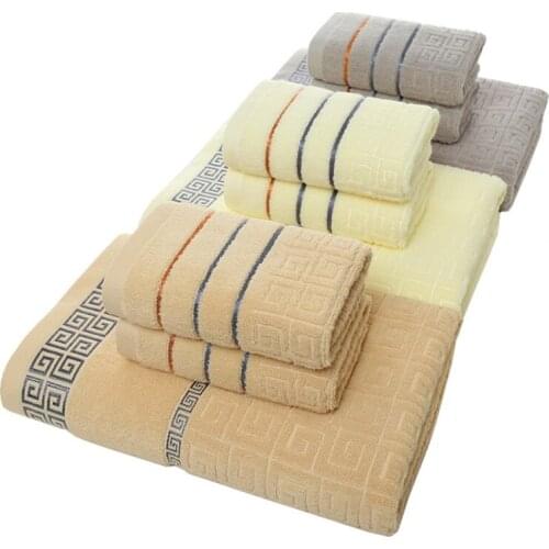 Pure Cotton Absorbent Bath Towel Soft Comfort Quick Dry 70x140cm Large Beach Towel For Bathroom Towel Home Cleaning Towels