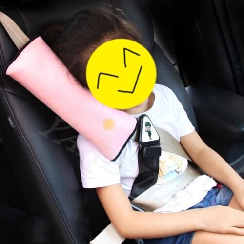 Auto Universal Child Seat Belt Accessories Neck Pillow & Seat Belt Hook Apply Only To Seat Belt Width Less Than Or Equal To 55MM