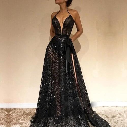 Hot Elegant Summer 2021 Evening Dress Bride Gown Lace&Sequins Robe de soir Suitable for Parties Plus Size Woman dresses