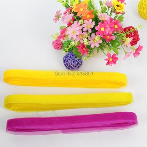 Free Shipping 2cm Soft Polyester Netting Plain Veiling Crin Braid For Flexible Sinamay Millinery Hat Trim 100yard/lot