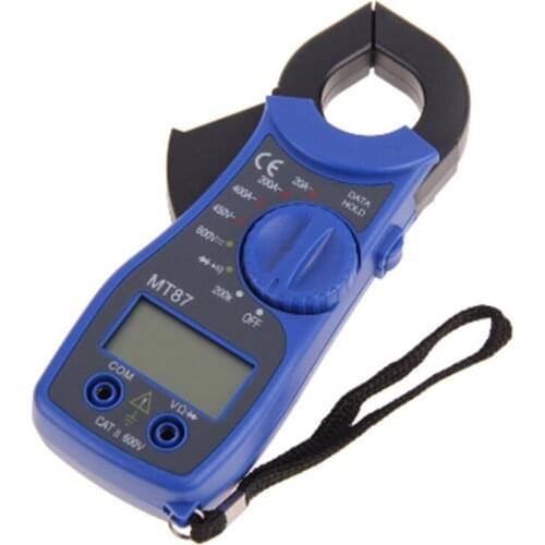 Free shipping digital clamp multimeter AC/DC Ammeter Voltmeter Ohm Portable Meter voltage meter