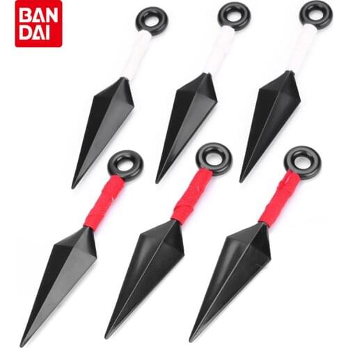 Naruto Figures Anime Figure Kunai Hatake Kakashi Akatsuki Uchiha Itachi Cosplay Props Weapon Collection Plastic Model Kids Gifts