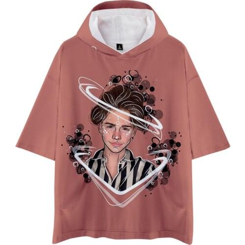 Payton Moormeier PYTN 3D Printed Hooded Tshirt Women Men Boys/girls Streetwear KPOP 2020 Loose Short Sleeve Funny Tshirt Clothes