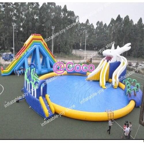 Hot Inflatable Water Toys Amusement Park , Giant Inflatable Water Park,Kids Inflatable Playground for Sale