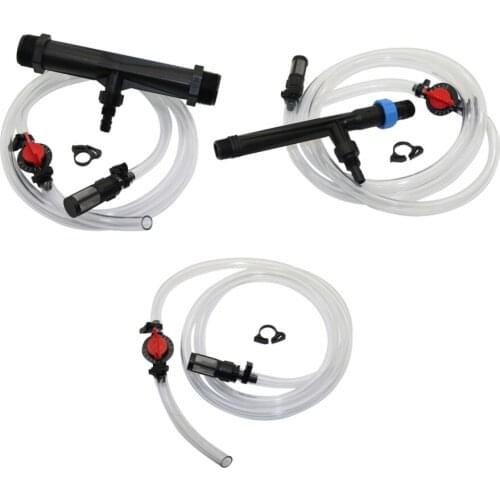 Irrigation Venturi Fertilizer Injector kit with 3/4", 1.5" male thread Agriculture tools Automatic Fertilization device 1 Set