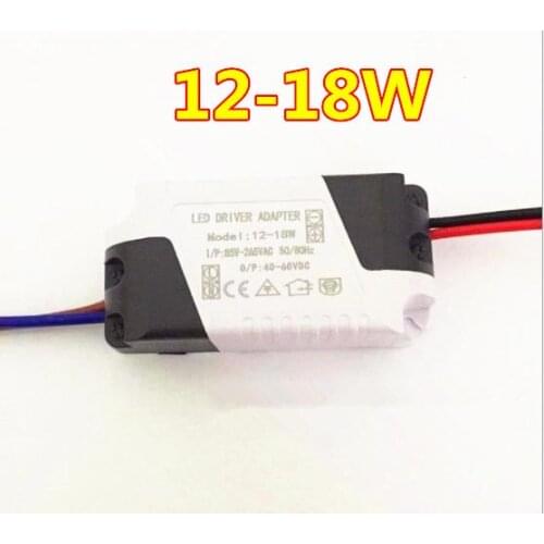 HOT SALE 12-18W LED driver power supply built-in constant for LED lights current Lighting 85-265V Output 300mA DC 38-64V