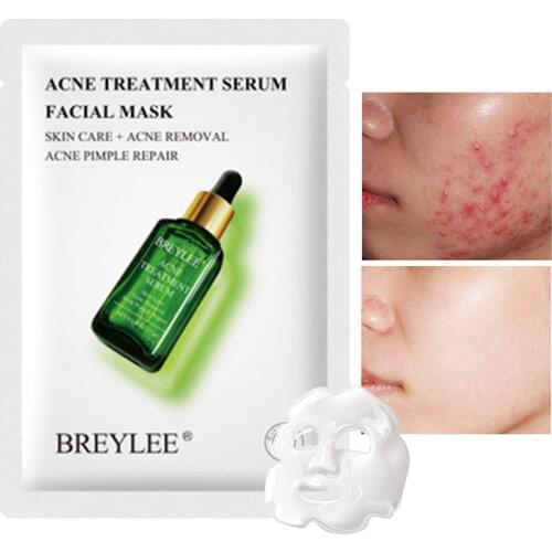 2Pcs Face Mask Hydrating Repair Dryness Remove Acne Anti-Wrinkle Whitening Brighten Hyaluronic Acid Vitamin C Skin Care 25ml