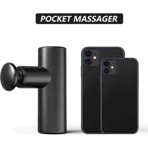 Mini Massage Gun Electric Deep Muscle Fascial Body Massager Gun Tissue Percussion Small Fitness Equipment Acid Relief Pain Relax