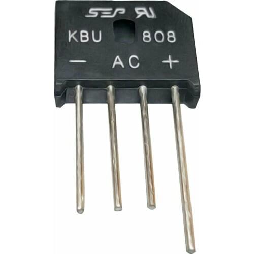 KBU808 800V 8A Bridge Rectifier - Pack of 5