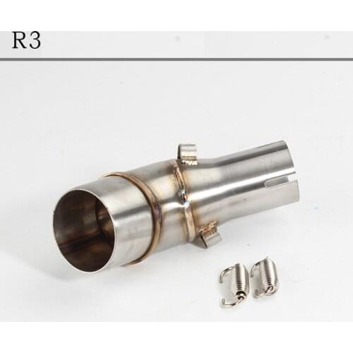 Motorcycle Motorbike Original Factory Exhaust Mid Connecting Link Pipe Adapter Elbow For YAMAHA YZF R25 R30 R3