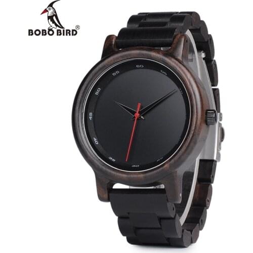BOBO BIRD Wood Mens watches 2020 luxury Top Brand Clock Male Vintage Classic Quartz Wrist Watch Relogio Masculino Dropshipping