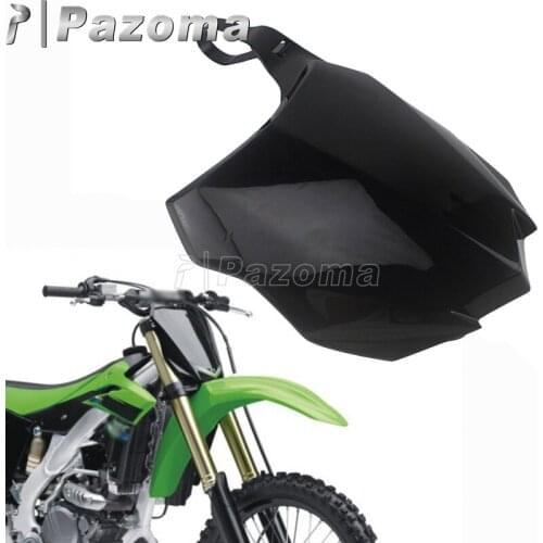 New Motorcycle Off Road Motocross Front Name Number Plate Cover For Kawasaki KX450F 2013-2015 KX250F 2013-2016 Black Green White