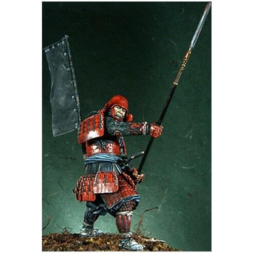 Resin Figure 1/18 90mm ancient man warrior stand (WITH BASE ) Model Unassambled Unpainted Figure Building Kit