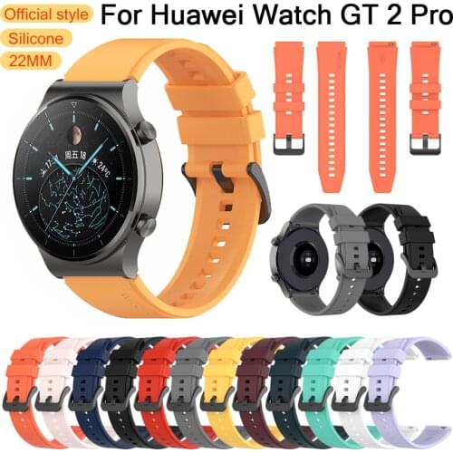 Strap For Huawei GT 2 Pro strap wrist band for samsung galaxy watch 3 45mm/Gear s3 frontier 22mm watch band For huawei gt 2/2e