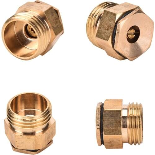 Garden Sprinkle Connector 1/2" Adjustable Thread Water Sprinkler Irrigation Spray Nozzle Watering Head Brass Supplies hot