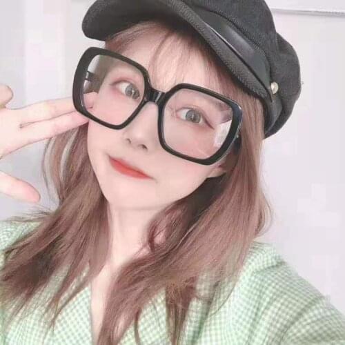 Vintage Women Glasses Frame Men Anti Blue Light Eyeglasses Frames Retro Square Glasses Clear Lens Optical Spectacle Frame