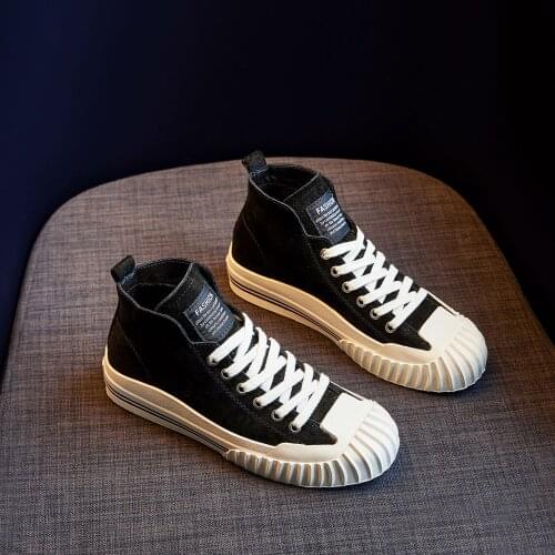 Womenshoes sports shoes autumn and winter new high-top sneakers plus cotton Martin boots women frosted leather leather womeshoes