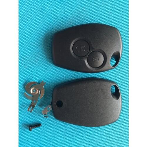 2BTN Button Remote Car Key Shell Case For Renault Megane Modus Espace Laguna Duster Logan Clio Twingo DACIA 3 For NISSAN ALMERA