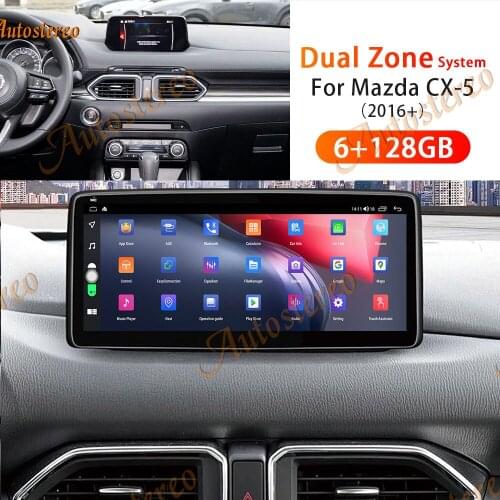 For Mazda CX-5 2017+ Android 10.0 6+128G Car GPS Navigation Stereo Multimedia Player Auto Radio Tape Recorder Headunit Carplay