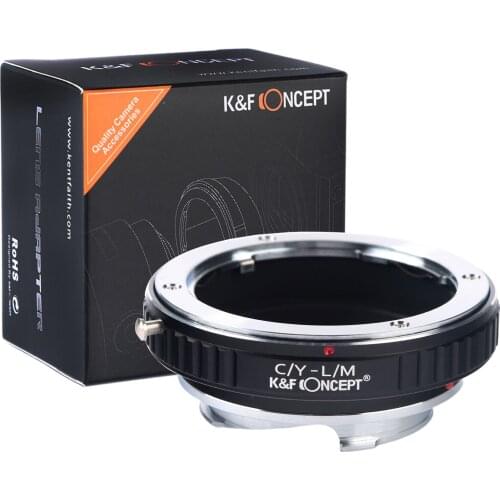 TCEHART LM-EA7 K&F Concept adapter for Contax Yashica mount lens to Leica M camera M-P M240 M10 M9 M8 M7 M6 M5 M4 MP MD CL