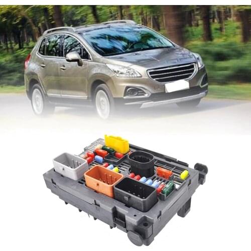 Car BSI Under Bonnet Fuse Box BSM R02 R19 for Peugeot 3008 407 Citroen C5 C4 PICCASO 9667044980 REF1847