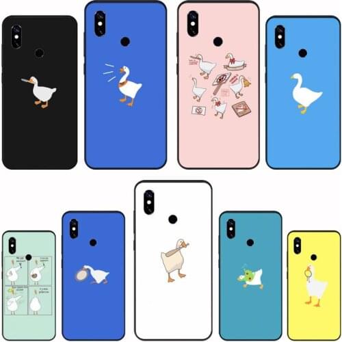Goose To Honk or Not To Honk Phone Case For Xiaomi Mi A1 A2 5 6 6PLUS 8 9 SE Lite MIX 2 2S MAX 2 3 Pocophone F1