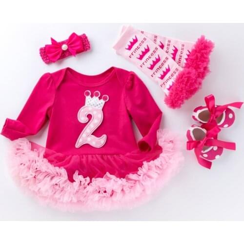 Baby Girl Clothes 1 Year Girl Baby Birthday Dress 2 St Birthday Outfits Long Sleeve Baby Dress Toddler Tutu Infant Fall Clothing