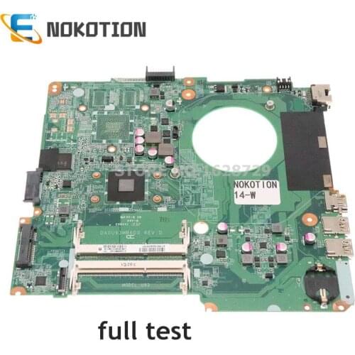 NOKOTION 785292-501 785292-001 For HP Pavilion 14-W 15-N Laptop Motherboard DA0U93MB6D2 EM2100 CPU DDR3