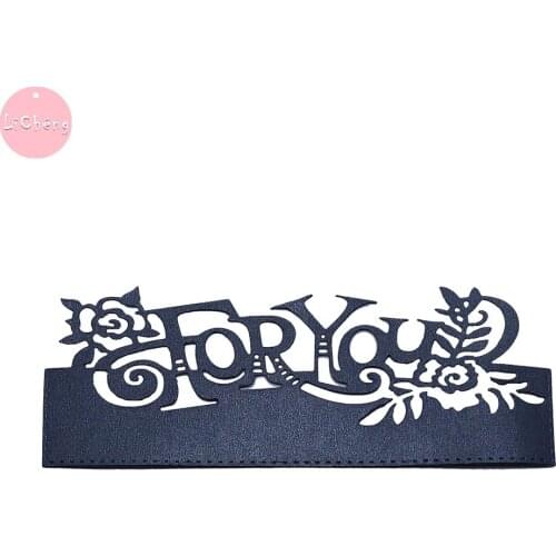 Words Border Metal Cutting Dies Scrapbooking Album Card Making Crafts Embossing Stencil Clear Stamps and Slimline Dies 2020