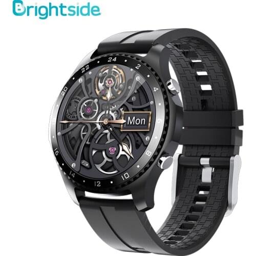 Brightside CK30 Multifunction Smart Watch Bluetooth 5.0 Dial Call Watch Sports Heart Rate Monitor Round Smart Watches 2021 NEW
