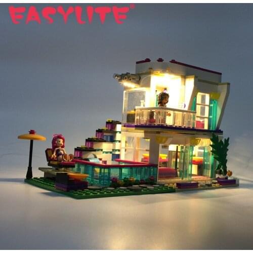 LED Light Kit For 41135 Compatible With Bela 10498 Friends Livis House Andrea Mini-doll Figures