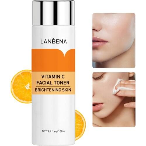 Whitening Skin Vitamin C Facial Toner Improve Rough Skin Homemade Wet Mask Repair Damaged Skin Sooth Skin Face Stock