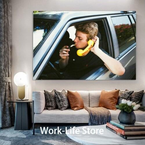 Posters and Prints Mac DeMarco Music Star Hip Hop Poster Wall Art Picture Canvas Painting for Room Home Decor