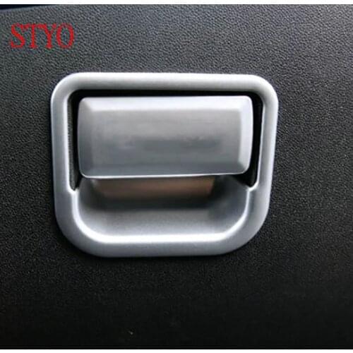 STYO Car ABS Chrome Interior glove box switch cover trim for LHD Chevrolet Equinox 2017 2018