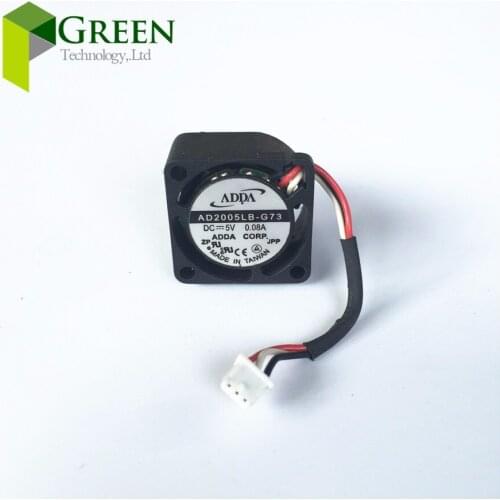 20Piece NEW 2010 20MM 20*20*10MM Cooling fan 5V 0.08A 0.4W mini laptop fan ball AD2005LB-G73