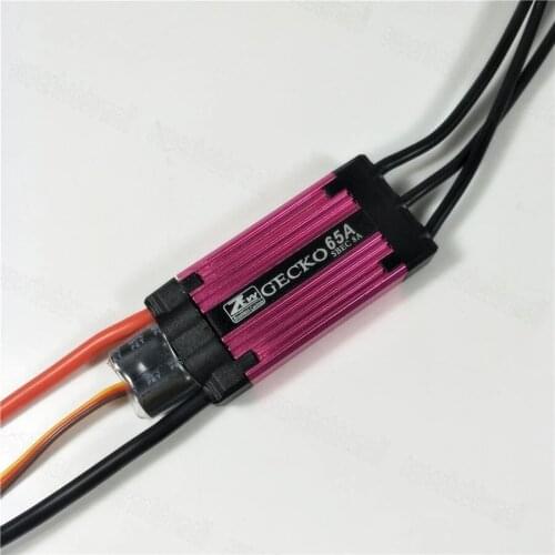 ZTW GECKO 65A RC Airplane ESC Electric Speed Control 5-8.4V Adjustable MAX 85A