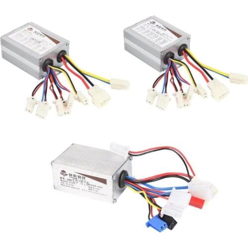 24V 36V 48V 250W 350W 500W DC Electric Bicycle Accessories Motor Brushed Controller Box for Electric Bicycle E-bike Scooter