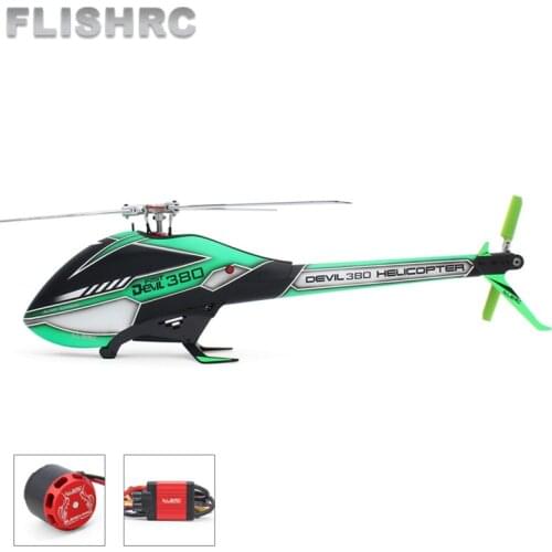 ALZRC - Devil 380 TBR Combo Helicopter Frame 380 RC Helicopter- Silver - 2019