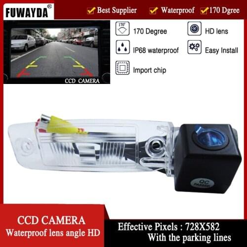 FUWAYDA 170 Wide Angle HD Night Vision Car Rear View Camera Reverse Backup parking Camera for Kia Sportage R 2010-2014