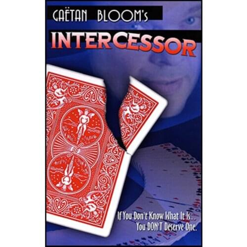 Free Shipping! Intercessor (Gimmick) ard Corner Switch Magica Magic Tricks,Mentalism,Card Magic,Close Up,Stage,Accessories
