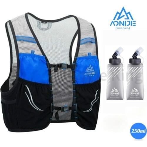 C932 AONIJIE SD21 250ml 2.5L Lightweight Hydration Vest Ultralight Trail Running Backpack Outdoor Sports Bag Hiking MarathonPack