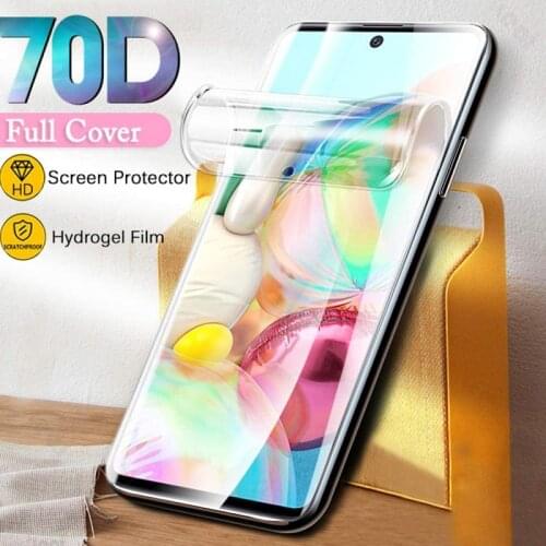 Hydrogel Film for Samsung S20 S10 S9 S8 Note 20 Ultra 10 Plus A71 A51 A41 A31 A70 A50 Screen Protector