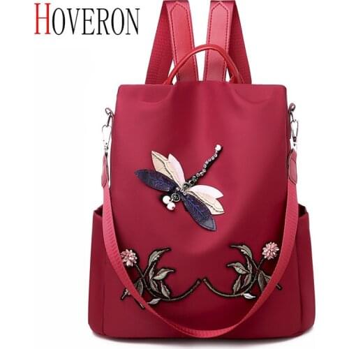 Женские рюкзаки с вышивкой HOVERON China At AliExpress