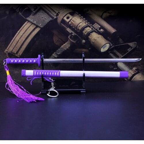 Alloy sword 22cm weapon props single sword model simulation sword weapon accessories outdoor toys childrens holiday gift toys