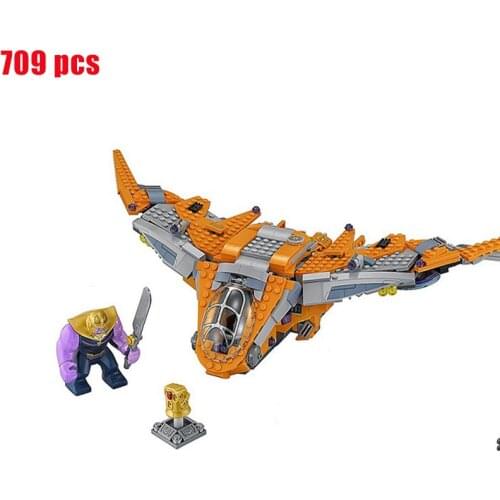 New 709 pcs of building block toy superhero series classic movie model building block girl boy toy gift