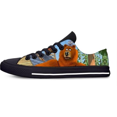 2019 Hot Cool Fashion Shoes Lightweight Sneakers Breathable Classic Canvas Shoes High Quality Woman Man Grizzy and the Lemmings