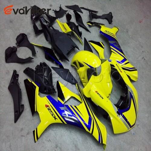 Motorcycle fairings for YZFR1 2015 2016 yellow black YZF R1 15 16 ABS plastic motor panels kit Injection mold