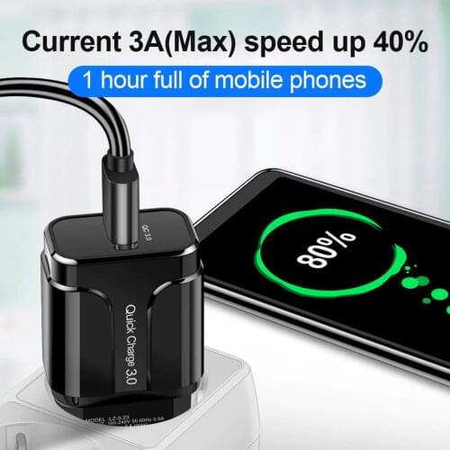 Durable USB Fast Charging Mobile Phone Charging Head Adapter Mobile Phone Charger Flame Retardant Drop Resistance