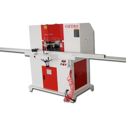 220V 380V Aluminum Alloy Profession Angle Cutting Machine Digital Display Double Head Saw High Precision Woodworking Machinery