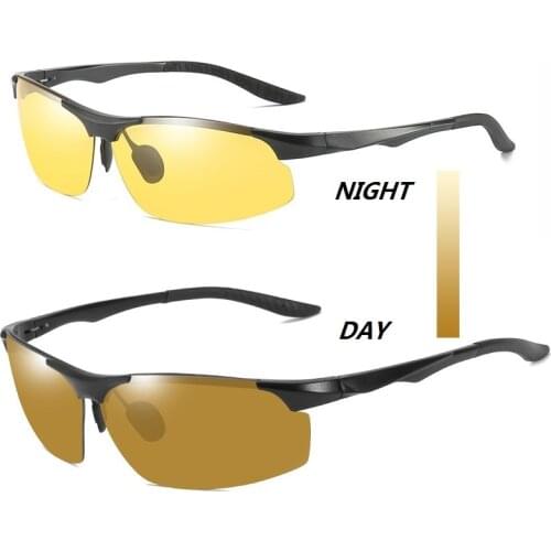 2019 Day Night Photochromic Polarized Mens Sunglasses For Drivers Women Anti-uv Male Safety Driving Fishing Uv400 Sun Glasses